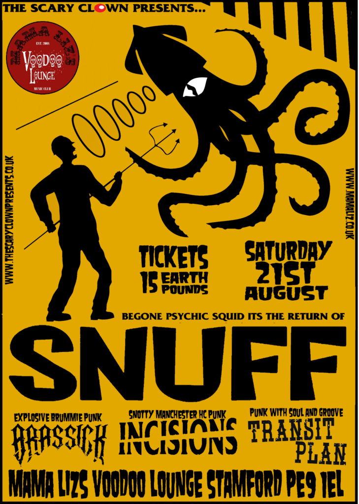 Snuff in Stamford Gig